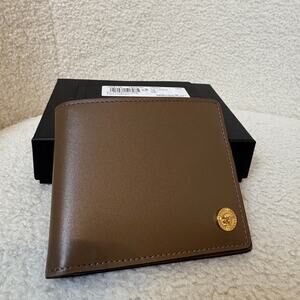 Versace Medusa Brown Leather Wallet